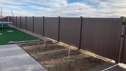 6' Walnut Colour PVC