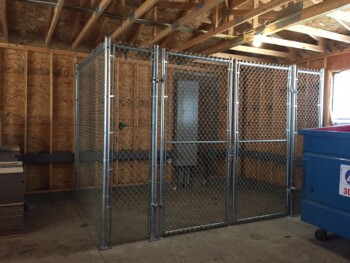 Chainlink Fence Enclosure