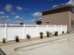 Full Private PVC with Semi Private Top